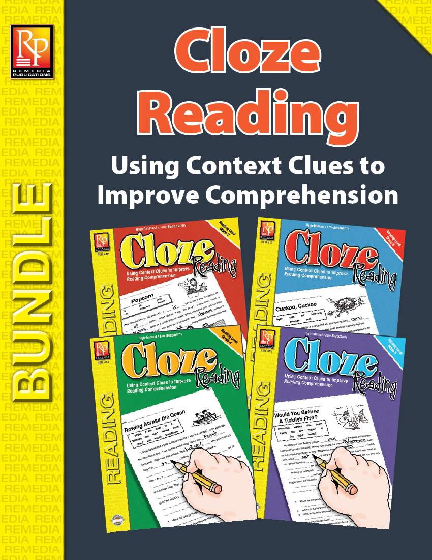 Cloze Reading & Comprehension Questions (Bundle)