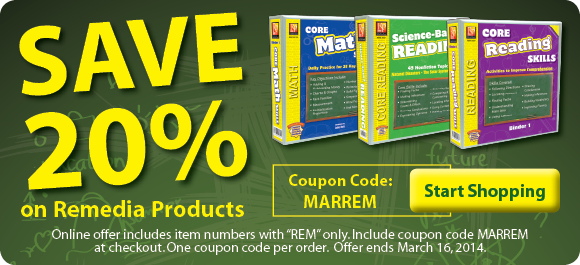 March 20% Off REM