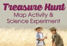 Treasure Hunt: Map Activity & Science Experiment