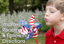 Patriotic Pinwheel Craft