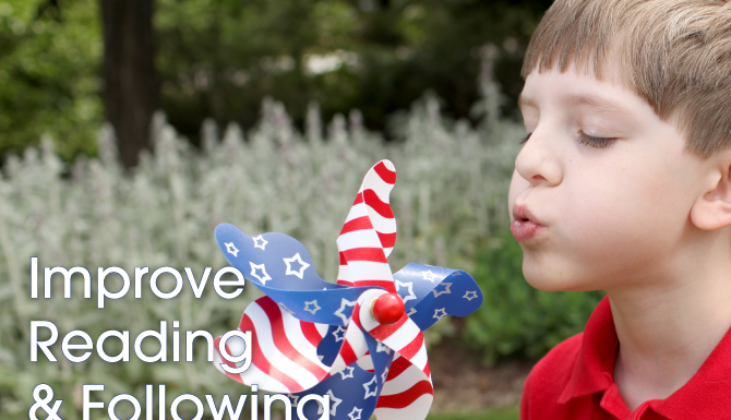 Patriotic Pinwheel Craft