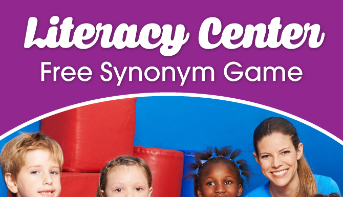 Literacy Center: Silly Synonyms Game