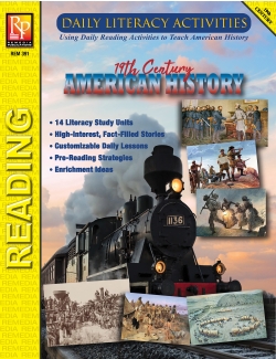 Daily Literacy Activities: 19th Century American History Reading Daily Literacy Activities: 19th Century American History Reading