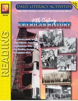 Daily Literacy Activities: 20th Century American History Reading Daily Literacy Activities: 20th Century American History Reading