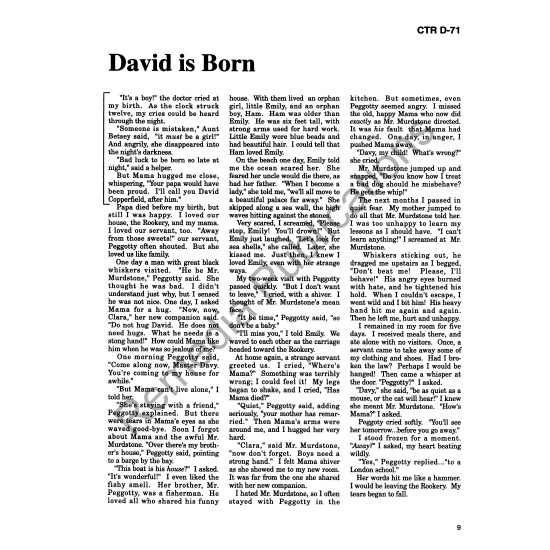 High-Interest/Low Readability Classics: David Copperfield