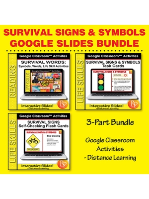 Survival Signs & Words Complete Program Google Classroom Version Survival Signs & Words Complete Program Google Classroom Version