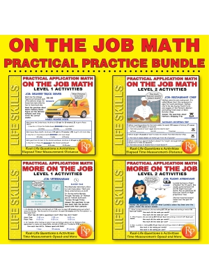 On the Job & More on the Job Math Set: Levels 1 & 2 On the Job & More on the Job Math Set: Levels 1 & 2