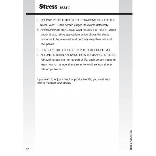 Personal Development for Success: Stress Part 1 & 2
