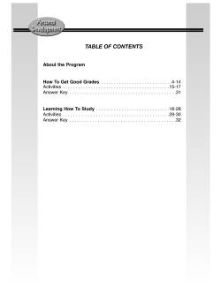 Personal Development for Success: How to Get Good Grades Personal Development for Success: How to Get Good Grades