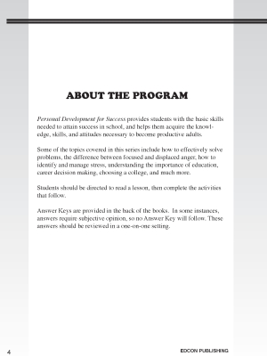 Personal Development for Success: Learning How to Take a Test Personal Development for Success: Learning How to Take a Test