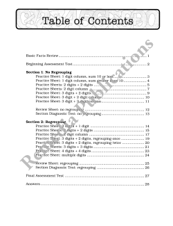 Advanced Addition: Straight Forward Math Series (Advanced Edition) Advanced Addition: Straight Forward Math Series (Advanced Edition)