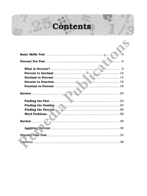 Percents: Straight Forward Math Series (Advanced Edition) Percents: Straight Forward Math Series (Advanced Edition)