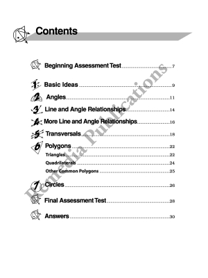 Pre-Geometry 1: Straight Forward Math Series (Advanced Edition) Pre-Geometry 1: Straight Forward Math Series (Advanced Edition)