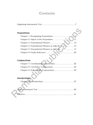 Prepositions, Conjunctions, & Interjections: Straight Forward English Language Arts Series Prepositions, Conjunctions, & Interjections: Straight Forward English Language Arts Series