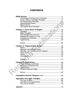 Trigonometry: Straight Forward Math Series (Large Edition) Trigonometry: Straight Forward Math Series (Large Edition)