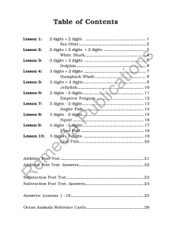 Puzzles & Practice: Addition and Subtraction with Regrouping Puzzles & Practice: Addition and Subtraction with Regrouping