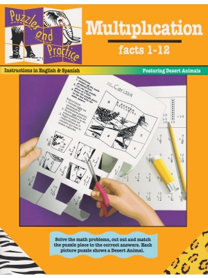 Puzzles & Practice: Multiplication (Factors 1-12) Puzzles & Practice: Multiplication (Factors 1-12)