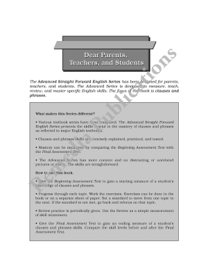 Clauses & Phrases: Advanced Straight Forward English Series Clauses & Phrases: Advanced Straight Forward English Series