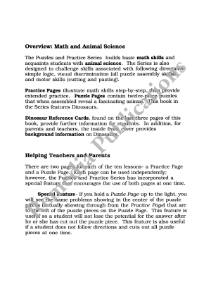 Puzzles & Practice: Decimals Puzzles & Practice: Decimals
