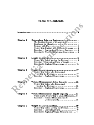 Metrics at Work: Applied Math Series Metrics at Work: Applied Math Series