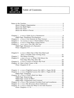 My Side of the Mountain: Discovering Literature Teaching Guide My Side of the Mountain: Discovering Literature Teaching Guide