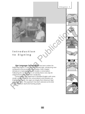 Sign Language Conversations Sign Language Conversations