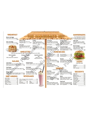 Menu Math: The Hamburger Hut (x, ÷) Menu Math: The Hamburger Hut (x, ÷)