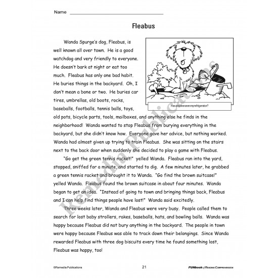 FUNbook of Reading Comprehension (Activity Book)