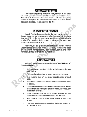 FUNbook of Creative Writing FUNbook of Creative Writing