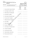 Market Math (Activity Book & Menu)