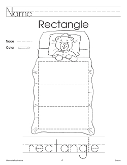 Shapes: Readiness Skills Series 1