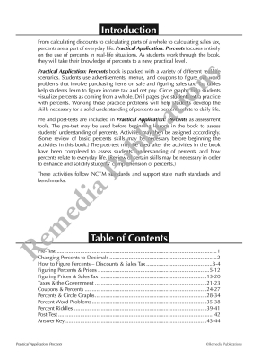 Percents: Practical Application Percents: Practical Application