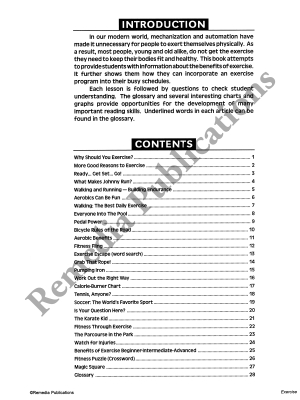 Personal Care Series: Exercise Personal Care Series: Exercise