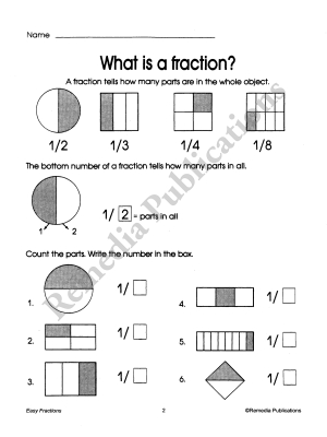 Easy Fractions Easy Fractions