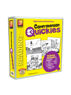 Comprehension Quickies (Binder & Resource Downloads) Comprehension Quickies (Binder & Resource Downloads)