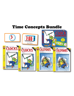 Clocks and Calendars: Time Concepts Bundle Clocks and Calendars: Time Concepts Bundle