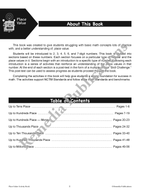 Place Value Activities Place Value Activities