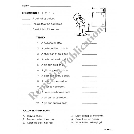 Sight Word Stories & Seatwork Activities (Book 2)