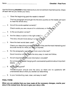Writing Basics Series: Writing Stories Writing Basics Series: Writing Stories