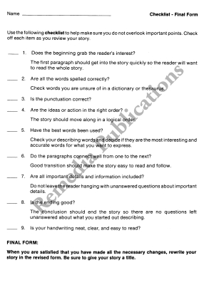 Writing Basics Series: Writing Stories Writing Basics Series: Writing Stories