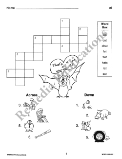 Word Families (Book 1) Word Families (Book 1)