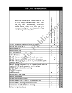Improving Reading Fluency & Comprehension (Grade 2-3) Improving Reading Fluency & Comprehension (Grade 2-3)