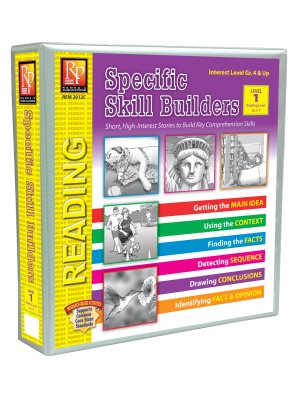 Specific Skill Builders: Level 1 (Binder & Resource Downloads) Specific Skill Builders: Level 1 (Binder & Resource Downloads)
