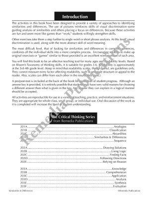Critical Thinking Skills: Similarities & Differences Critical Thinking Skills: Similarities & Differences