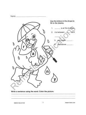 Primary Thinking Skills: Primary Word Logic Primary Thinking Skills: Primary Word Logic