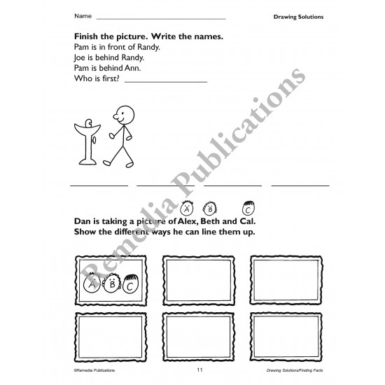 Primary Thinking Skills: Drawing Solutions / Finding Facts