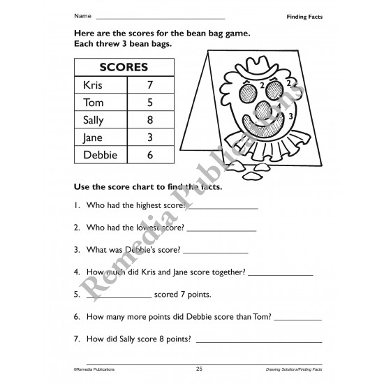 Primary Thinking Skills: Drawing Solutions / Finding Facts