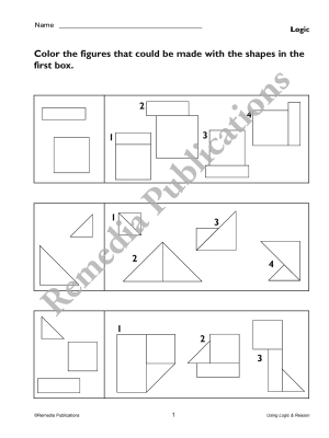 Primary Thinking Skills: Using Logic & Reason Primary Thinking Skills: Using Logic & Reason