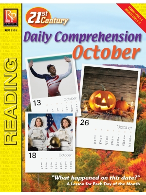 October Daily Comprehension - 21st Century October Daily Comprehension - 21st Century