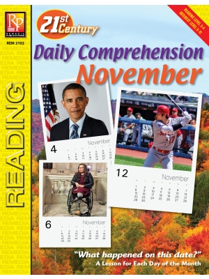 November Daily Comprehension - 21st Century November Daily Comprehension - 21st Century